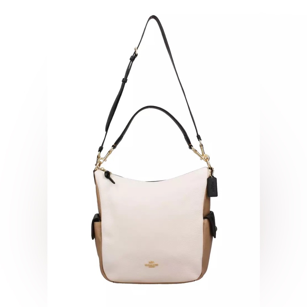 Coach Pennie Crossbody Shoulder Bag – Leather Chalk/Multi - Like New R$449 - Picture 5 of 8